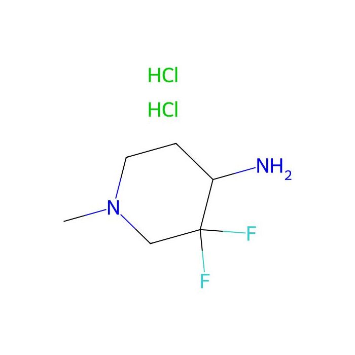 3,3-difluoro-1-methyl-piperidin-4-amine;dihydrochloride