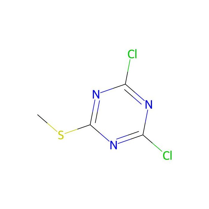 2，4-二氯-6-(甲硫基)-1，3，5-三嗪