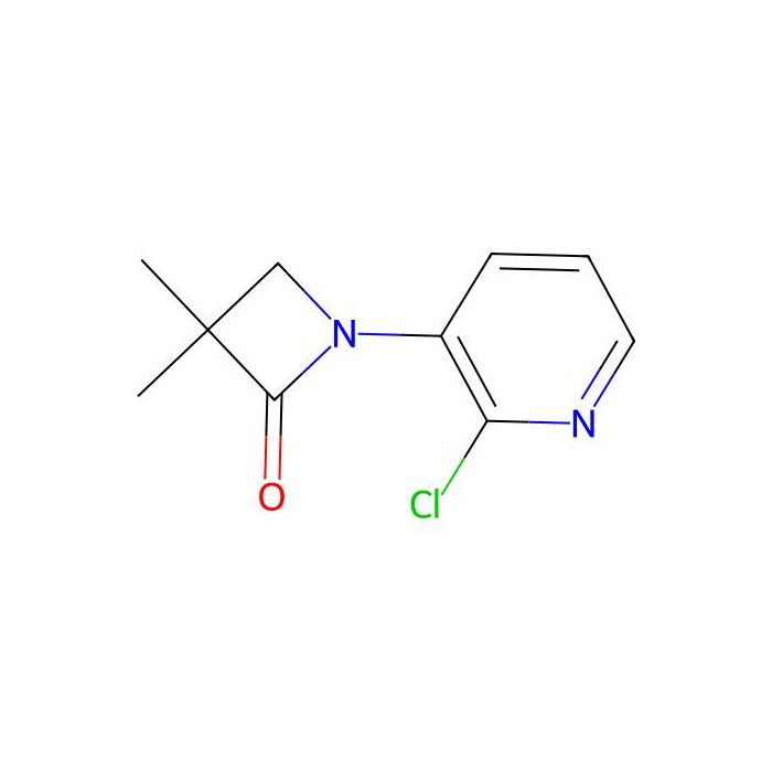 1-(2-氯-3-吡啶)-3，3-二甲基氮杂环丁烷-2-酮