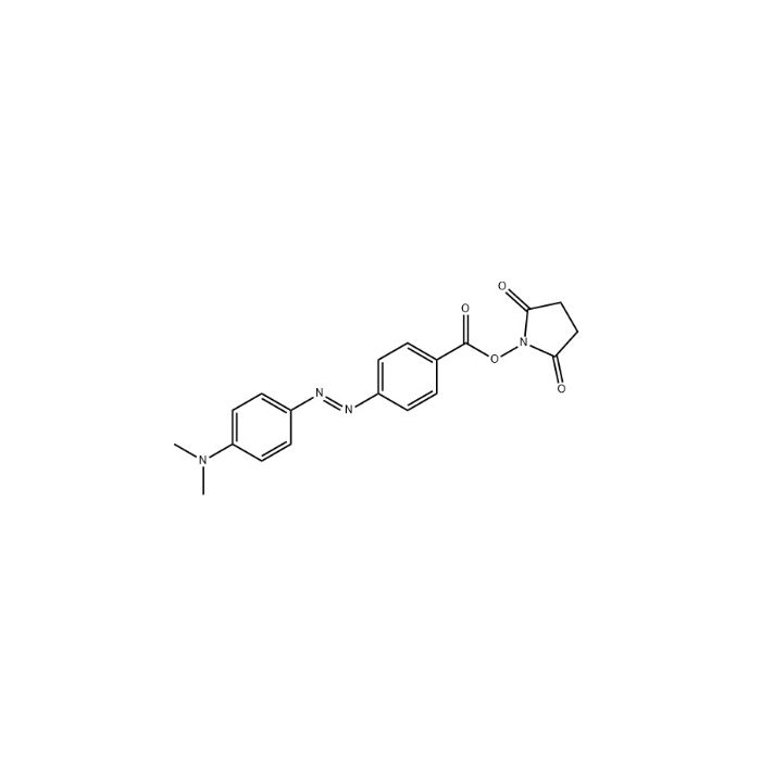(E)-2,5-二氧代吡咯烷-1-基4-((4-(二甲基氨基)苯基)偶氮)苯甲酸酯