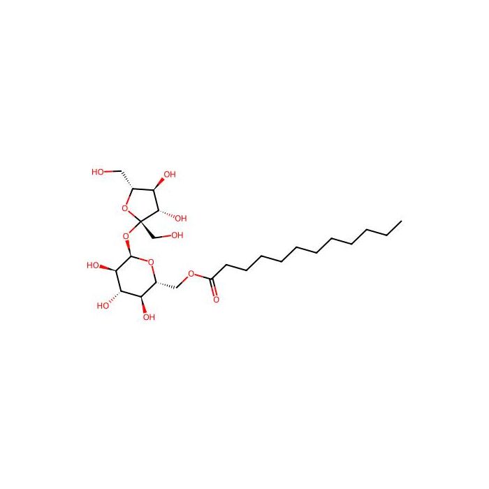 ((2R，3S，4S，5R，6R)-6-(((2S，3S，4S，5R)-3，4-二羟基-2，5-双(羟甲基)四氢呋喃-2-基)氧基)-3，4，5-三羟基四氢-2H-吡喃-2-基)甲基 十二烷酸酯
