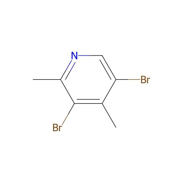 3，5-二溴-2，4-二甲基吡啶