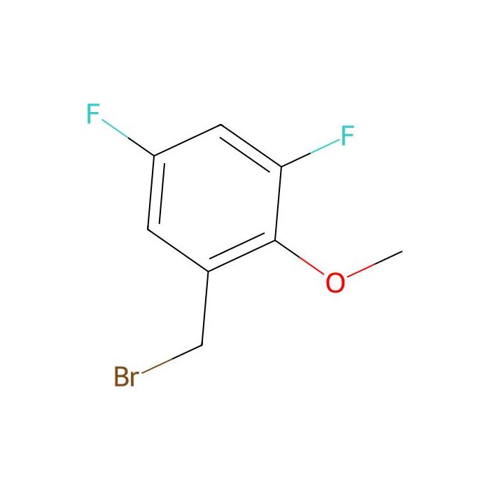 1-(溴甲基)-3，5-二氟-2-甲氧基苯