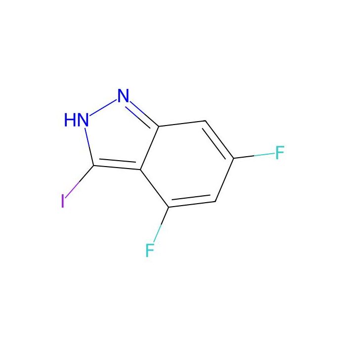 4，6-二氟-3-碘-1H-吲唑