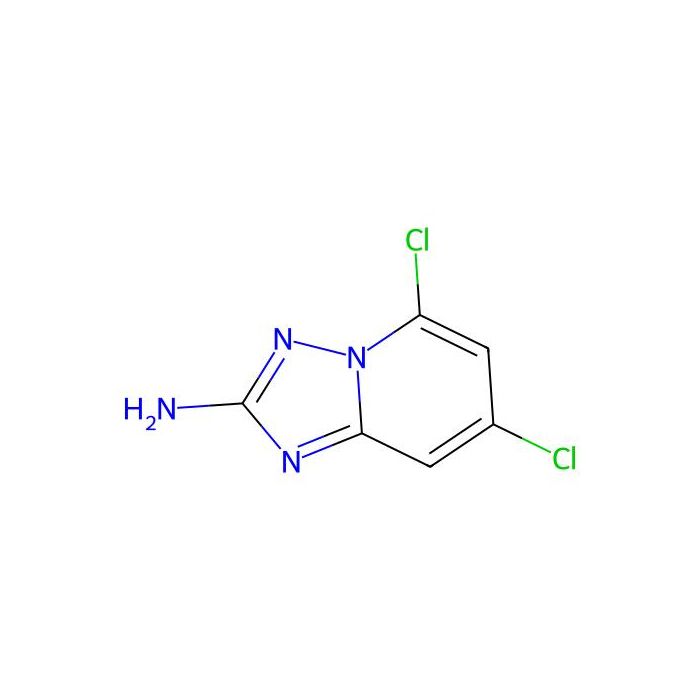 5，7-二氯-[1，2，4]三氮唑并[1，5-a]吡啶-2-胺