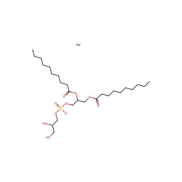 1,2-二癸酰基-sn-甘油-3-磷酸-(1'-rac-甘油)(钠盐)