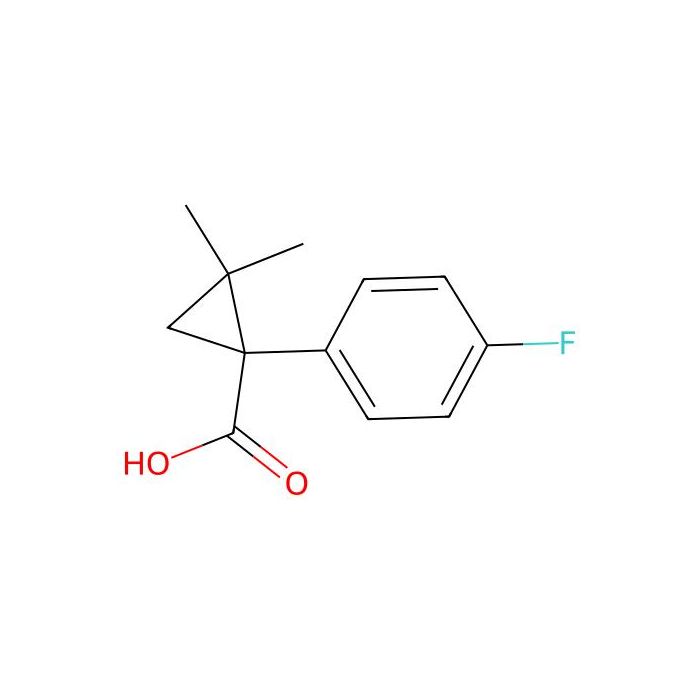 1-（4-氟苯基）-2，2-二甲基环丙烷-1-羧酸
