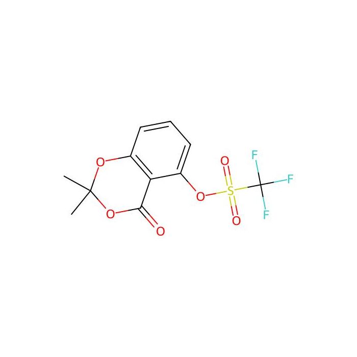 2，2-二甲基-4-氧代-4H-苯并[D][1，3]二恶英-5-基三氟甲磺酸酯