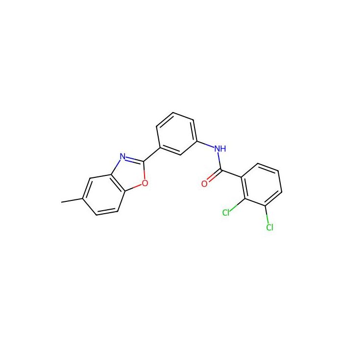 2,3-dichloro-N-[3-(5-methyl-1,3-benzoxazol-2-yl)phenyl]benzamide