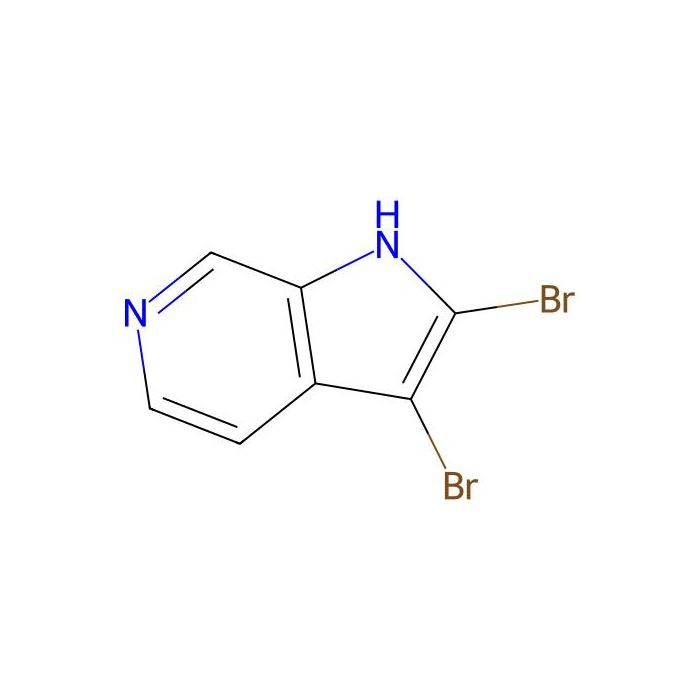 2,3-dibromo-1H-pyrrolo[2,3-c]pyridine