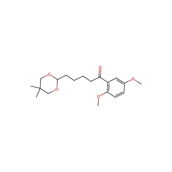 2',5'-Dimethoxy-5-(5,5-dimethyl-1,3-dioxan-2-YL)valerophenone