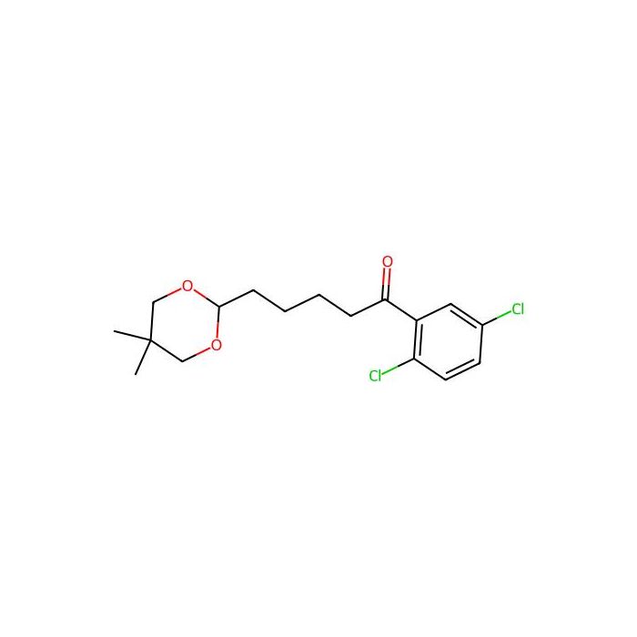 2',5'-Dichloro-5-(5,5-dimethyl-1,3-dioxan-2-YL)valerophenone