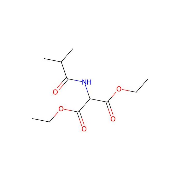 1,3-Diethyl 2-(2-methylpropanamido)propanedioate