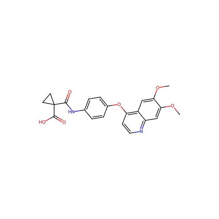 1-[4-(6,7-Dimethoxy-quinolin-4-yloxy)-phenylcarbamoyl]-cyclopropanecarboxylic acid