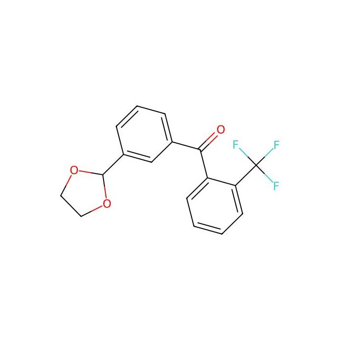 3'-(1,3-Dioxolan-2-YL)-2-trifluoromethylbenzophenone