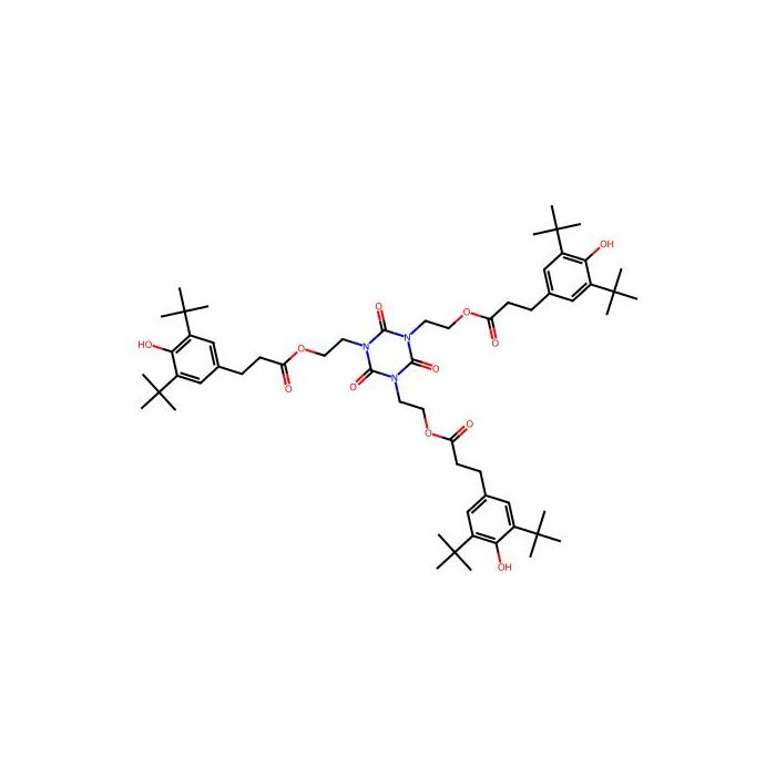 3,5-Di-tert-butyl-4-hydroxyhydrocinnamic acid triester with 1,3,5-tris(2-hydroxyethyl)-S-triazine-2,4,6(1H,3H,5H)-trione