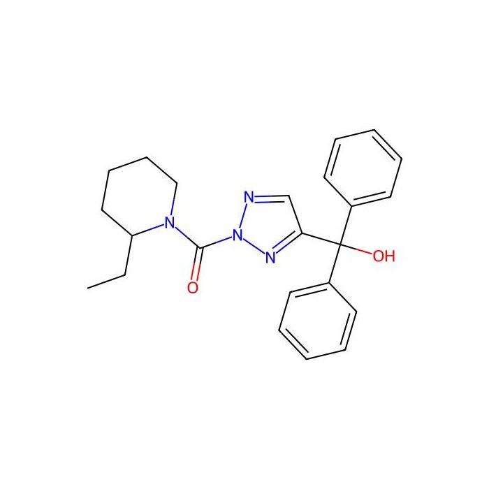 (2-ethyl-1-piperidinyl)[4-(hydroxydiphenylmethyl)-2H-1,2,3-triazol-2-yl]-methanone