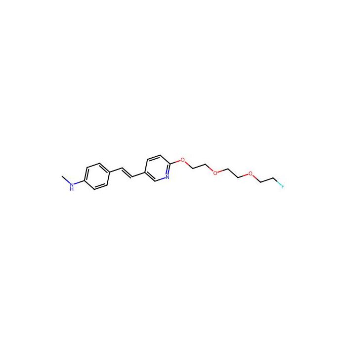 4-[(E)-2-[6-[2-[2-(2-fluoroethoxy)ethoxy]ethoxy]pyridin-3-yl]ethenyl]-N-methylaniline