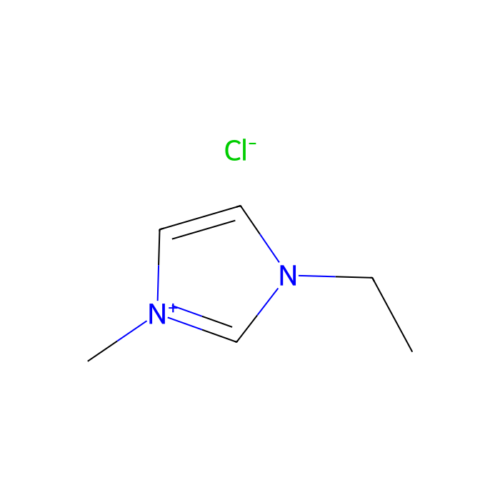 1-乙基-3-甲基氯化咪唑鎓