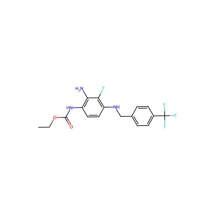 ethyl N-[2-amino-3-fluoro-4-[[4-(trifluoromethyl)phenyl]methylamino]phenyl]carbamate