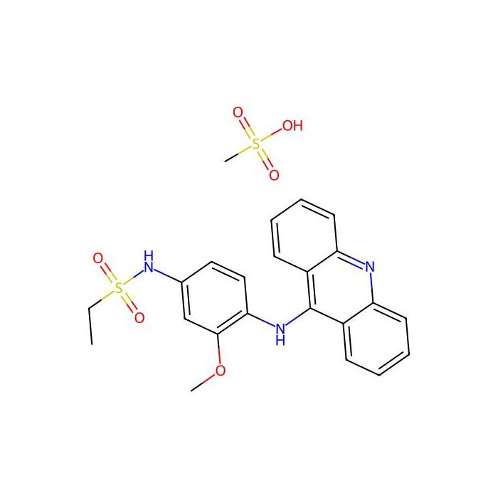 Ethanesulfonamide, N-(4-(acridinyl-9-ylamino)-3-methoxyphenyl)-, methanesulfonate
