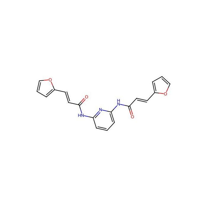 (E)-3-(furan-2-yl)-N-[6-[[(E)-3-(furan-2-yl)prop-2-enoyl]amino]pyridin-2-yl]prop-2-enamide