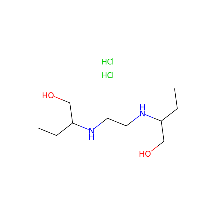 乙胺丁醇二盐酸盐, 阿拉伯糖基转移酶 A 抑制剂