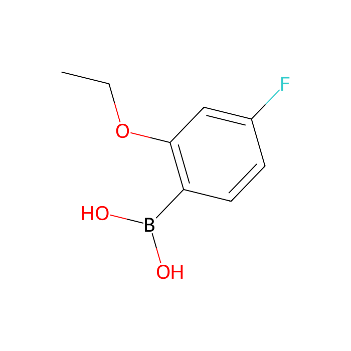 2-乙氧基-4-氟苯硼酸(含有不等量酸酐)