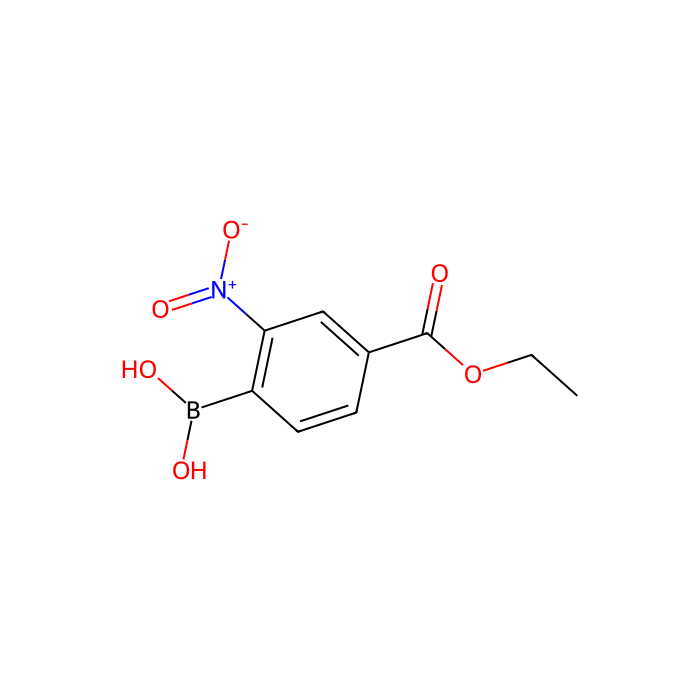 4-乙氧羰基-2-硝基苯硼酸(含有数量不等的酸酐)