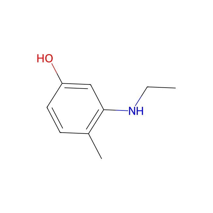 3-乙氨基-4-甲基苯酚