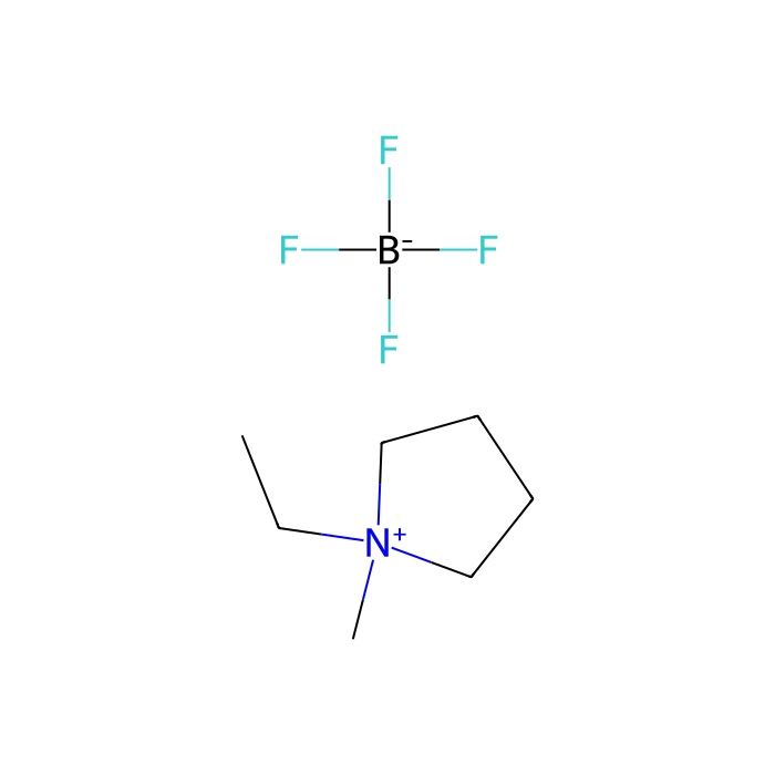 1-乙基-1-甲基吡咯烷鎓四氟硼酸盐