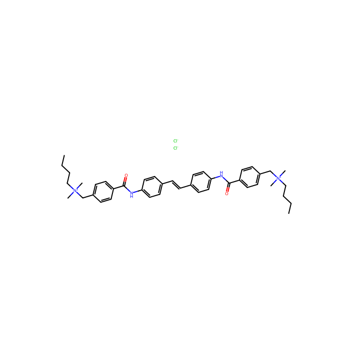 4,4'-[1,2-乙烯二基双(4,1-亚苯基亚氨基羰基)]双(N-丁基-N,N-二甲基苯甲铵)二氯化物