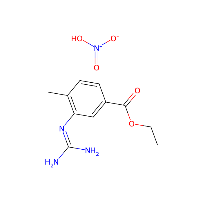 3-胍基-4-甲基苯甲酸乙酯硝酸盐