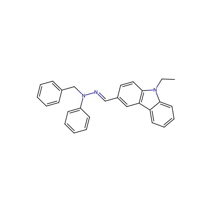 9-乙基咔唑-3-甲醛 N-苄基-N-苯腙