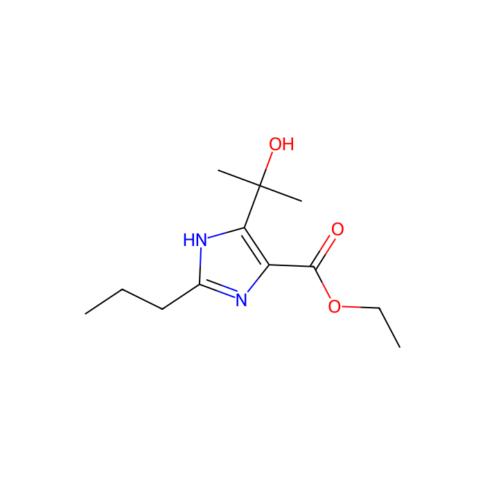 4-(2-羟基-2-丙基)-2-丙基-1H-咪唑-5-甲酸乙酯