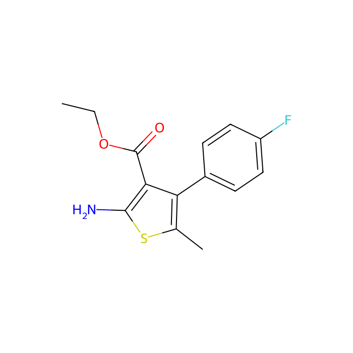 2-氨基-4-(4-氟苯基)-5-甲基噻吩-3-羧酸乙酯