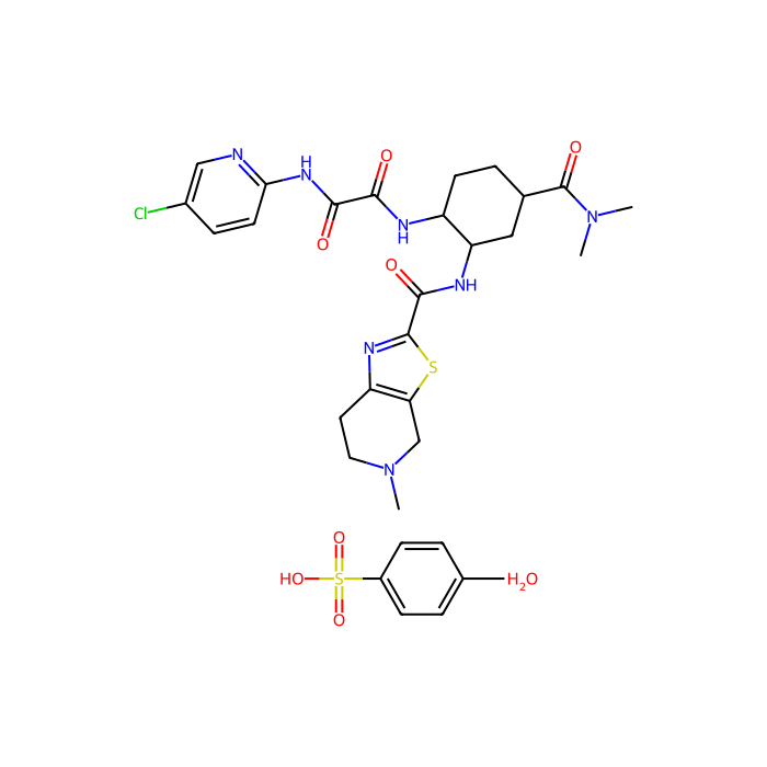 依多沙班对甲苯磺酸盐一水合物