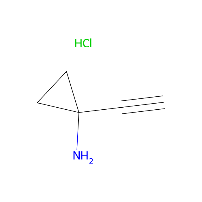 1-乙炔基环丙烷-1-胺盐酸盐