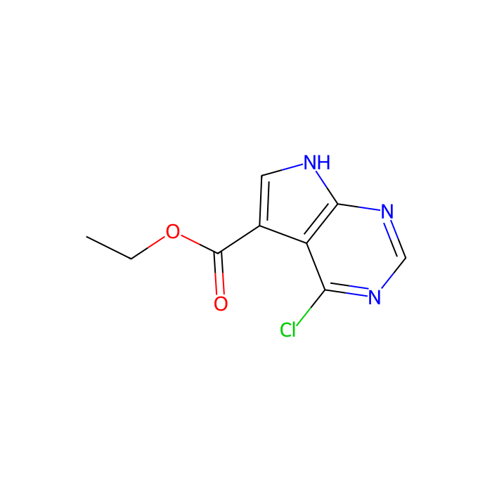 4-氯-7H-吡咯并[2,3-d]嘧啶-5-羧酸乙酯