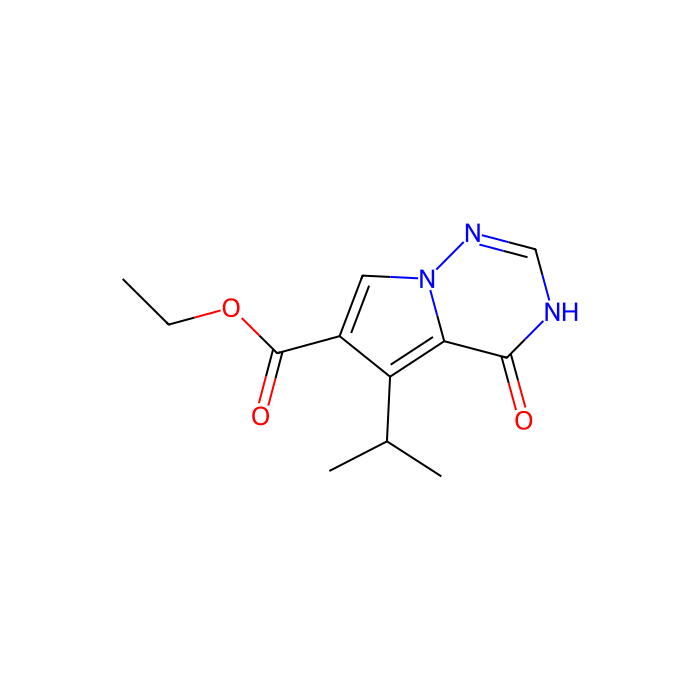 4-氧代-5-(丙-2-基)-3H,4H-吡咯并[2,1-f] [1,2,4]三嗪-6-羧酸乙酯