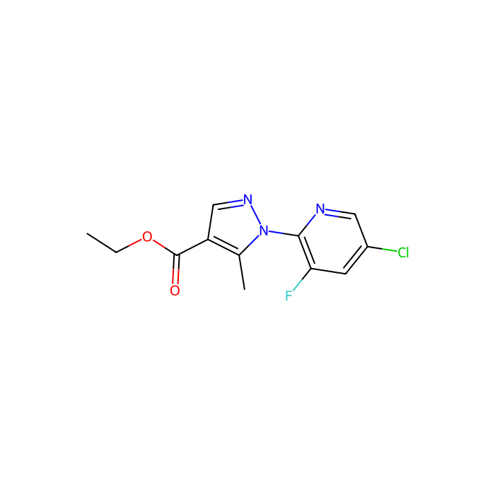 1-(5-氯-3-氟吡啶-2-基)-5-甲基吡唑-4-羧酸乙酯
