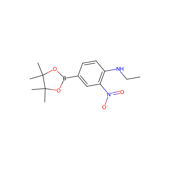 4-乙基氨基-3-硝基苯基硼酸,频哪醇酯