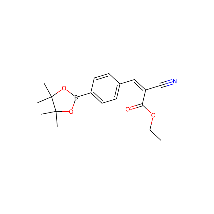(E)-4-(2-氰基-3-乙氧基-3-氧代丙-1-烯基)苯基硼酸频哪醇酯