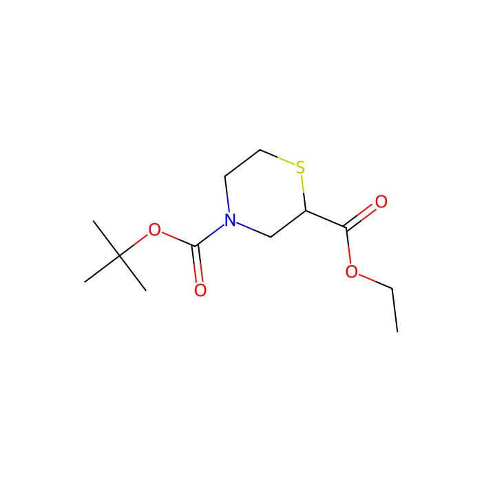 n-boc-2-硫代吗啉羧酸乙酯