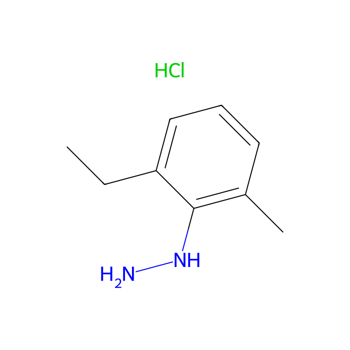 1-(2-乙基-6-甲基苯基)肼 盐酸盐