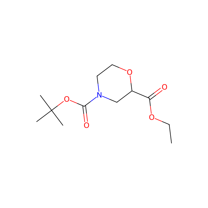4-BOC-2-吗啉羧酸乙酯