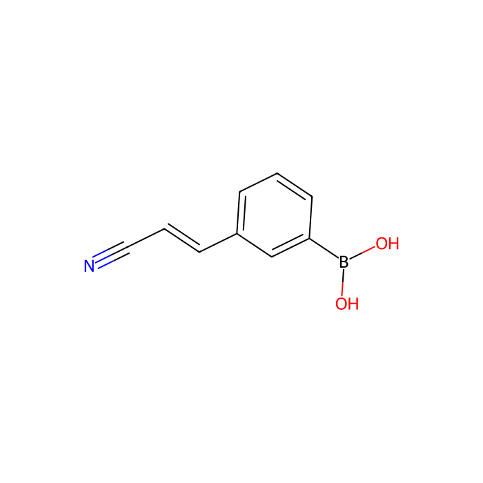 3-(E-2-氰基乙烯基)苯基硼酸（含不等数量的酸酐）