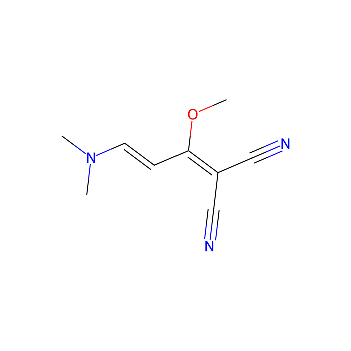 (E)-2-(3-(二甲氨基)-1-甲氧基亚芳基)丙二腈