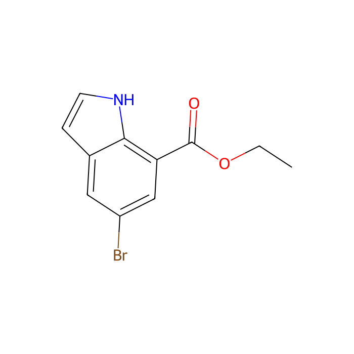 5-溴-1H-吲哚-7-羧酸乙酯
