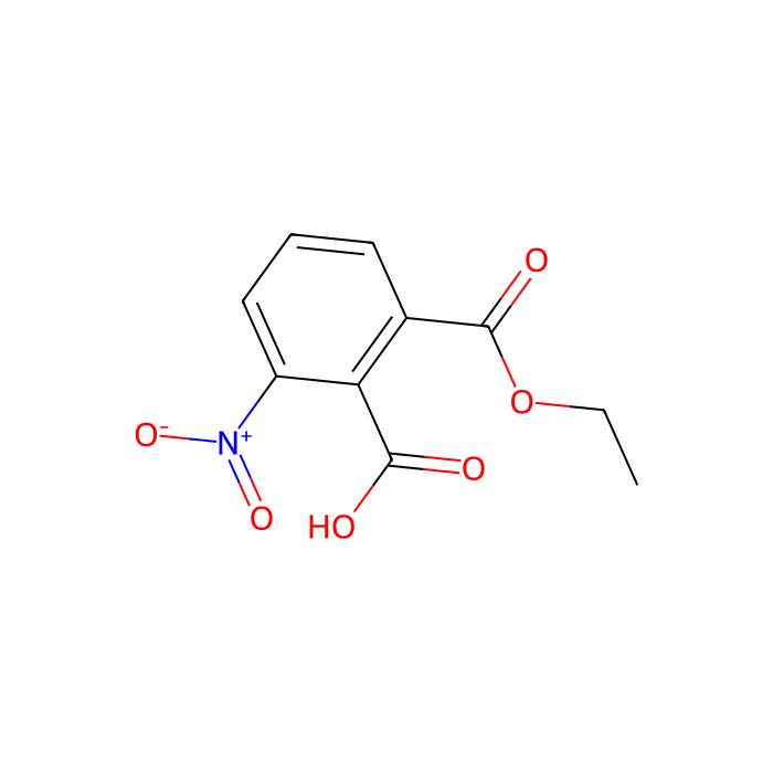 2-(乙氧基羰基)-6-硝基苯甲酸